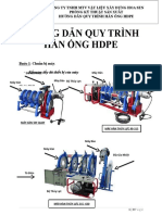 Hướng Dẫn Quy Trình Hàn Ống Hdpe