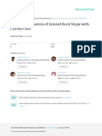 Stability Evaluation of Jointed Rock Slope With Curved Face: June 2016