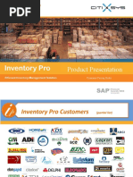 Download Warehouse management for SAP Business One Inventory Pro - Product Presentation by CitiXsys Technologies SN37508847 doc pdf