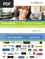 Download iVend Retail for SAP Business One - Product Presentation by CitiXsys Technologies SN37508982 doc pdf