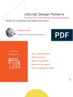 1 Javascript Practical Design Patterns m1 Slides