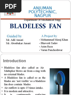 Bladeless Fan