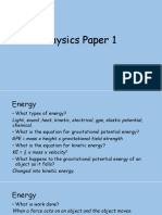 Physics Paper 1 Crammer