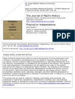 Gardner (2013) Praying for Independence the Journal of Pacific History