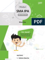 11 SMA IPA MATEMATIKA - Matriks PDF