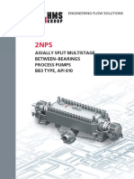 Axially Split Multistage Between-Bearings Process Pumps Bb3 Type, Api 610