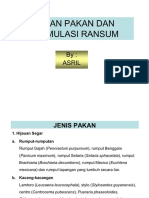Slide Kuliah Bahan Pakan Dan Formulasi Ransum PDF