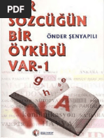 Önder Şenyapılı-Her Sözcüğün Bir Öyküsü Var