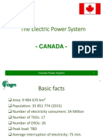 The Electric Power System: - Canada