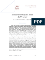 Entrepreneurship and Islam: An Overview: M. Kabir Hassan and William J. Hippler, III