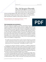 Clamor Jacques Derrida