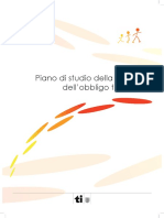 Piano Di Studio Della Scuola Dell'obbligo Ticinese PDF