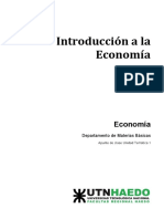 Unidad 1 - Economia - UTN