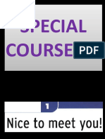 1b Special Course