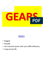 2016 - 1404 - Types of Gears - Bearings