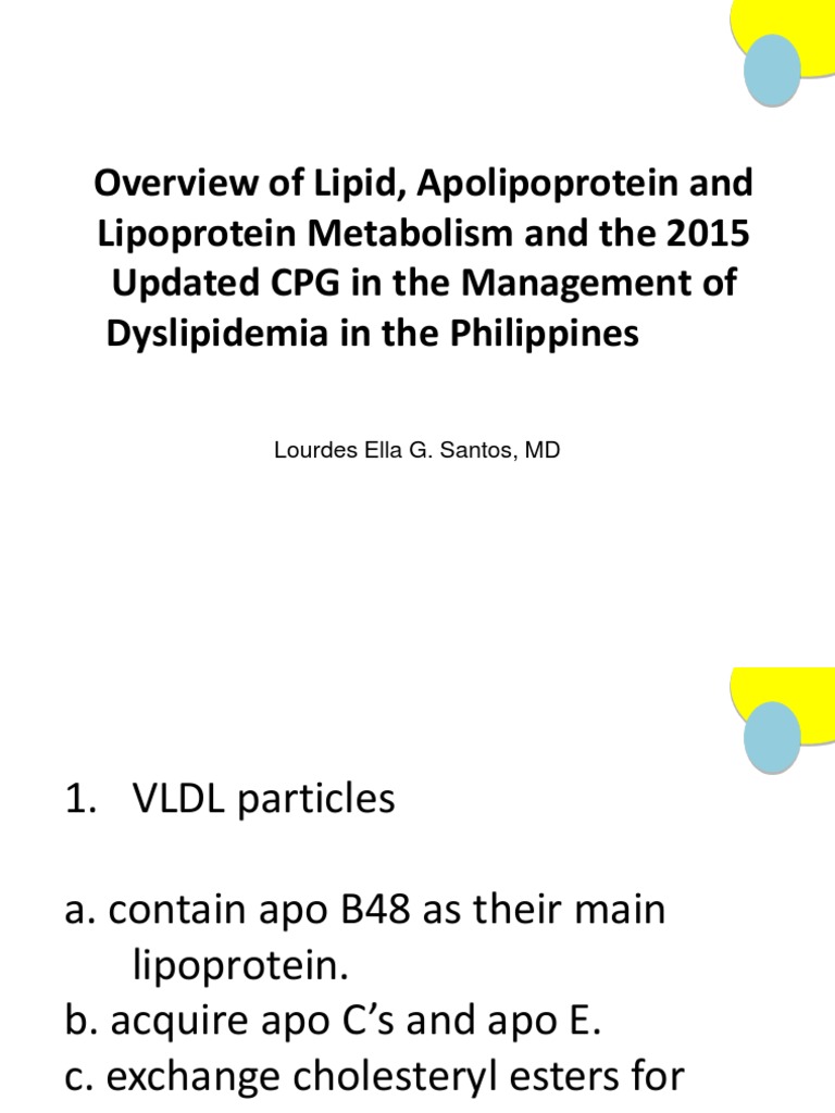 7 Overview of Lipid | PDF | Lipoprotein | High Density Lipoprotein