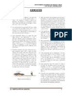 Ejercicios Cinematica PDF