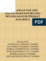 Evaluasi Nilai Gizi