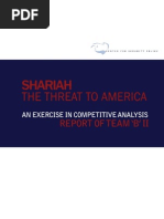 Shariah - The Threat To America (Team B Report) 09142010