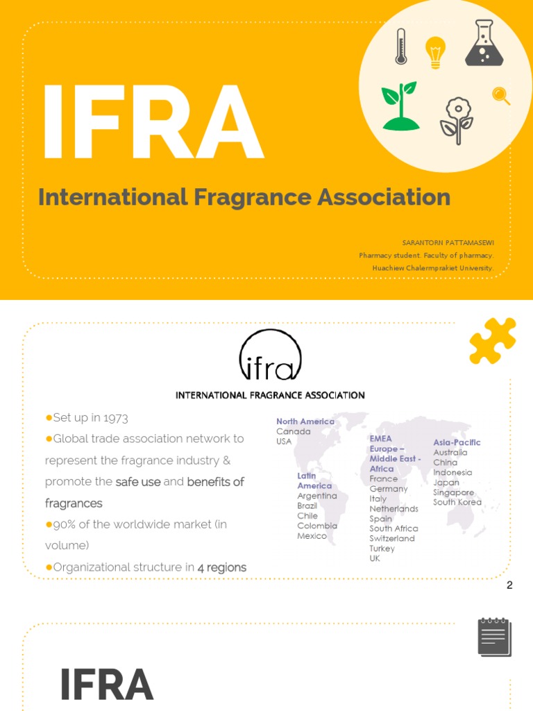 IFRA PDF Cosmetics Perfume