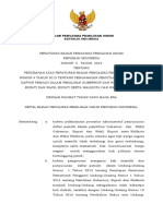 Perbawaslu No. 5 Tahun 2016 TTG Perubahan Perbawaslu No. 4 Tahun 2015 TTG Pengawasan DPT Pemilihan PDF