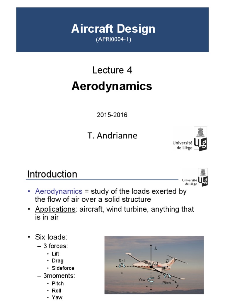 Overview of Aircraft Aerodynamics | PDF | Lift (Force) | Airfoil