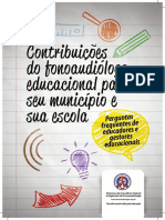 Cartilha Fono Educacional 20151