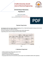 DHA Suffa EE-313 Thyristor Firing and Commutation