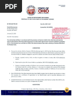 1.25.18 Ohio Board of Pharmacy Notice of Opportunity for Hearing James Lindon