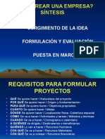 FEPI 01 - Cómo Crear Una Empresa - Slides Exposición Cañon