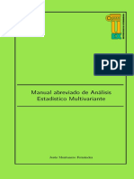 Análisis Estadístico Multivariante abreviado