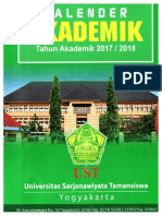 Kalender Akademik Tahun Akademik 2017 2018