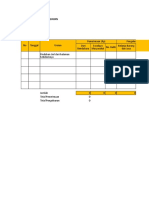 Format Buku Kas Pembantu Kegiatan