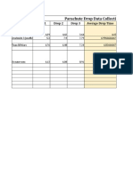 Parachute Drop Data Collection