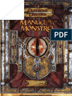 Manuel Des Monstres D&D 3.5