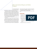 Case 2 6 When International Buyers and Sellers Disagree PDF