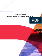 California Basic Employment Policies: Page 1 of 20 Fs 105 Ca 2013