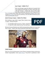 Avengers Infinity War Siap Mengguncang Penggemar Indonesia