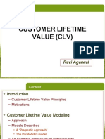 Customer Lifetime Value (CLV) : Ravi Agarwal