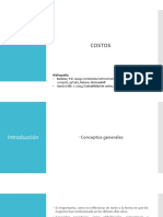 Introducción y Tema 1 Costos