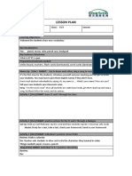 Lesson Plan: White Board, Markers, Flash Cards (Laminated), Word Cards (Laminated)