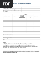MyMSC - VGM Submission | PDF