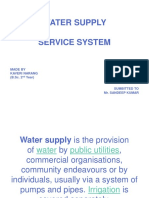 Drainage Water Supply System