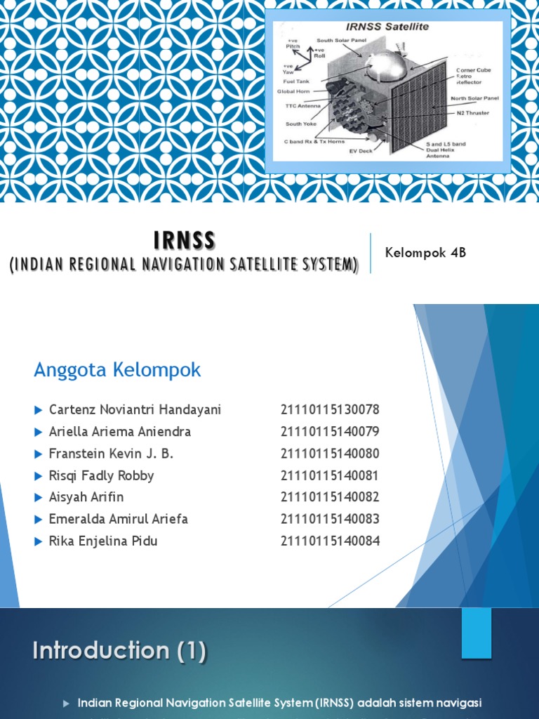 Sistem Navigasi IRNSS di India | PDF | Teknologi & Rekayasa