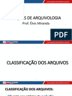 Noções de Arquivologia: Prof. Élvis Miranda