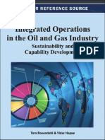 Integrated Operations in The Oil and Gas Industry Sustainability and Capability Development PDF