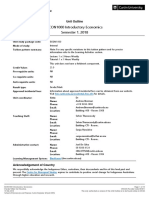 ECON1000 Introductory Economics Semester 1 2018 Charles Telfair Inst Mauritius INT PDF