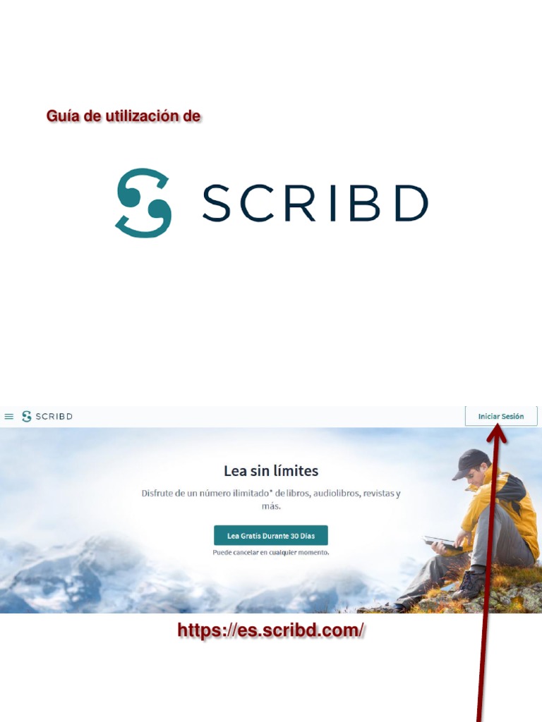 Guía para usar Scribd y subir documentos | PDF | Crecimiento personal y ...