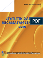 Statistik Daerah Kecamatan Sendang 2016