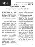 Designing of Smart City by Data Acquisition Method Based On Internet of Things